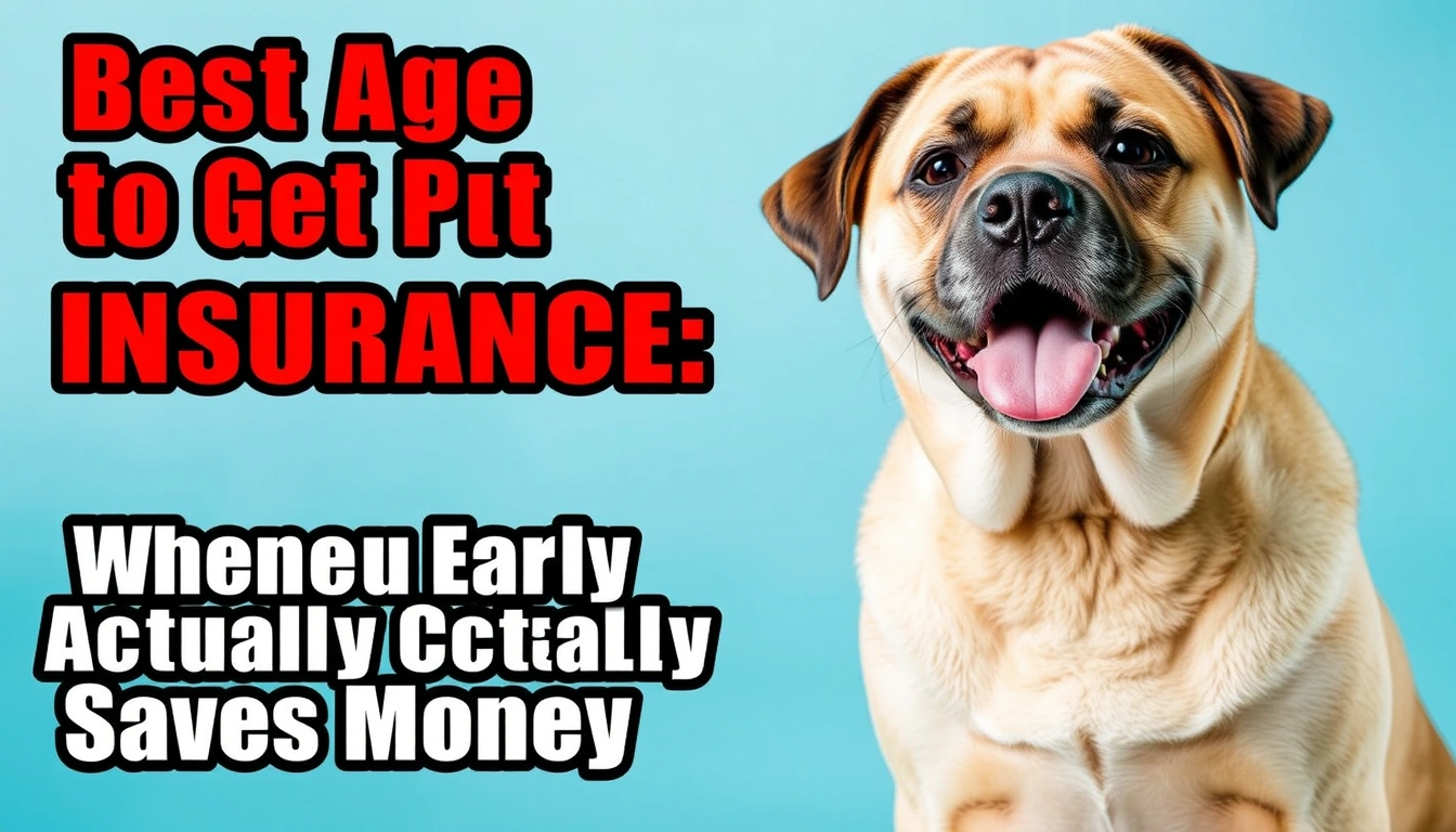 Best Age to Get Pet Insurance: When Buying Early Actually Saves Money Best Age to Get Pet Insurance: When Buying Early Actually Saves Money